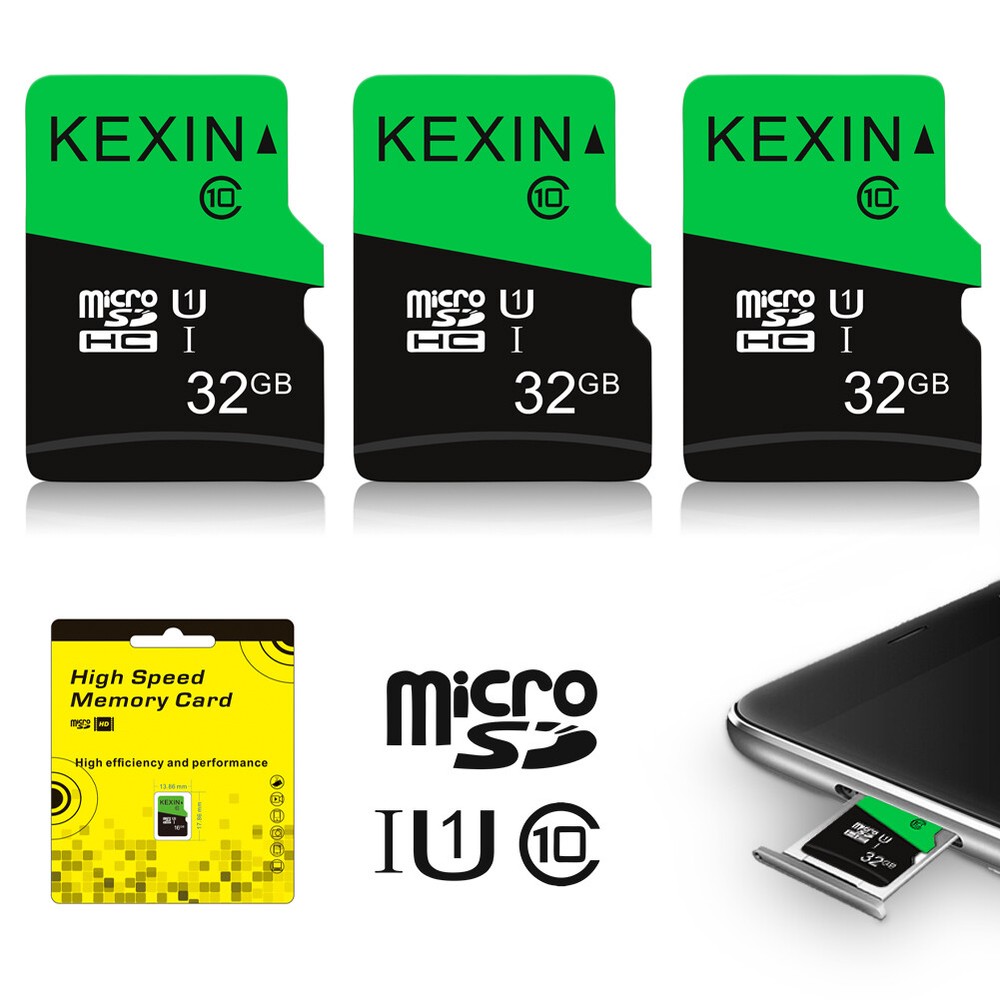 10Pack 32GB Micro SD Card Class 10 SDHC High Speed Memory Card Camera Devices