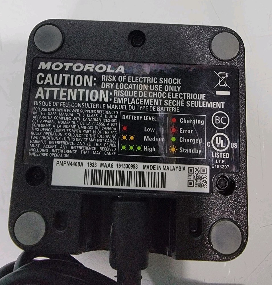 Motorola PMPN4468A Only Dock Station