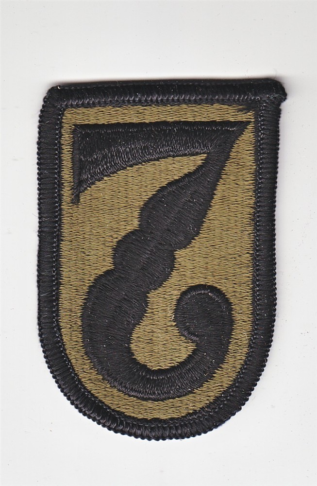 Army Patch: 7th Medical Brigade - subdued, merrowed edge
