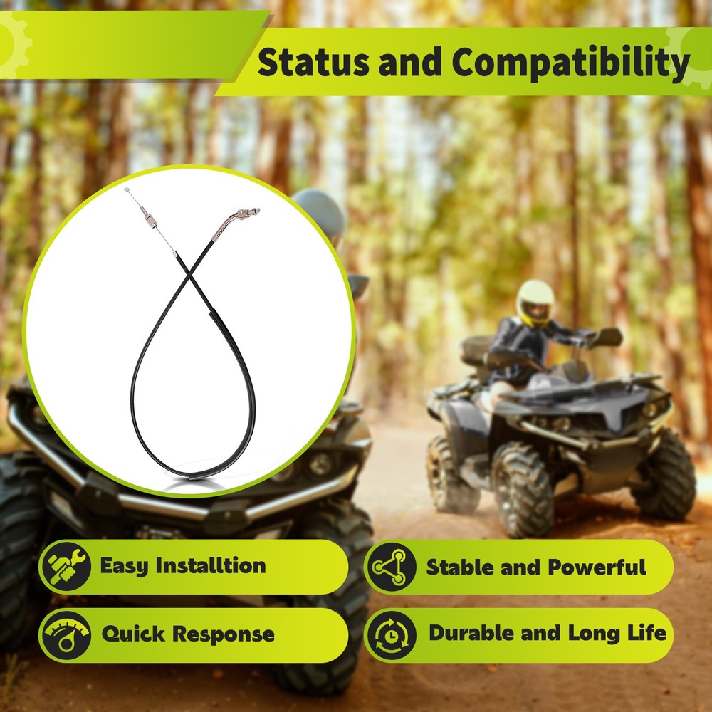 Throttle Cable Push & Pull Set Fits Honda CB350 CB400 CB550 CX500 US