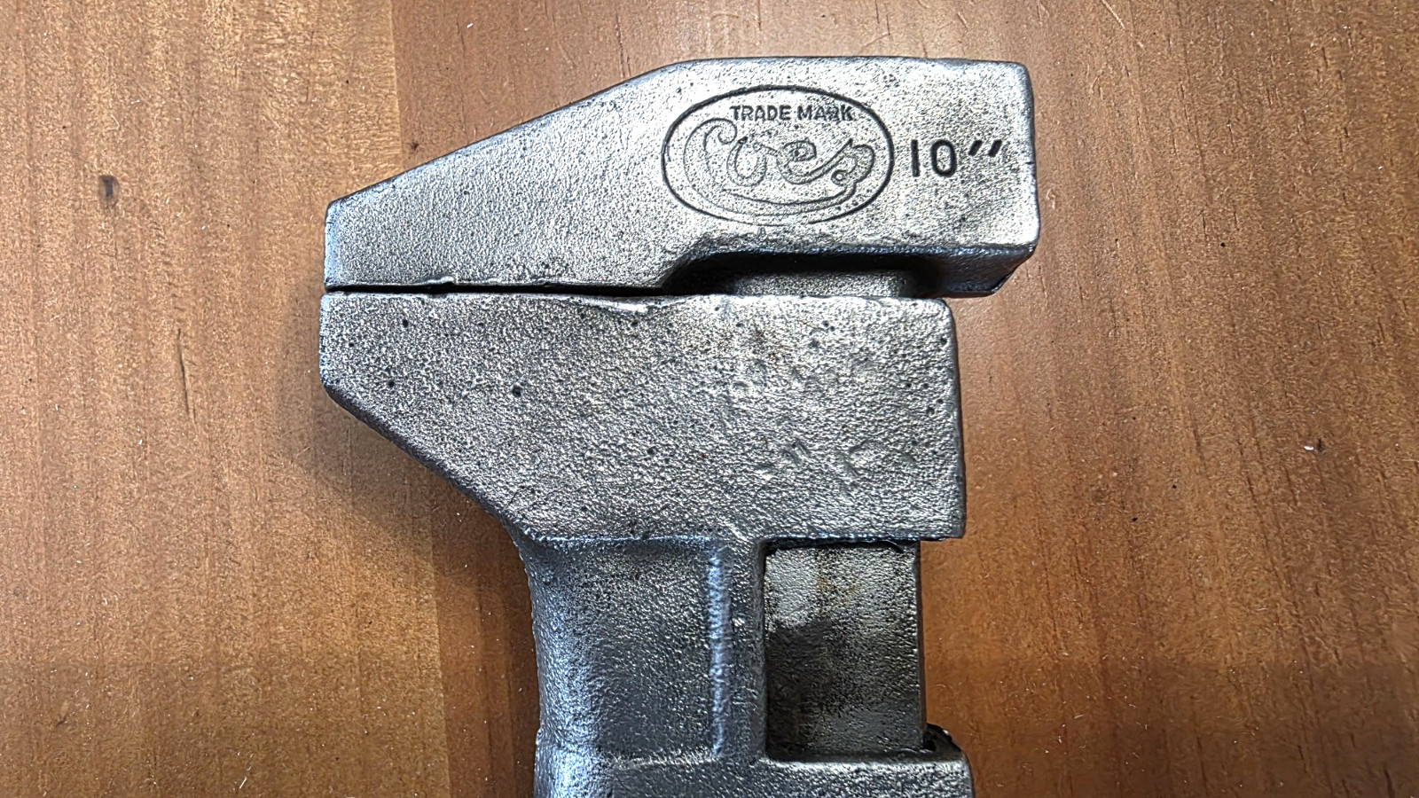 Vintage 10” BILLINGS COES Adjustable Pipe Monkey Wrench USA All Metal