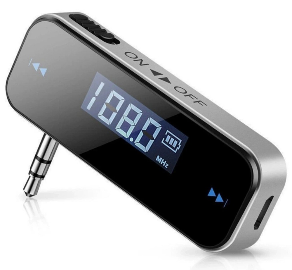 Wireless 3.5mm FM Transmitter For Car Aux MP3 MP4 IPOD iPhone Hands Free