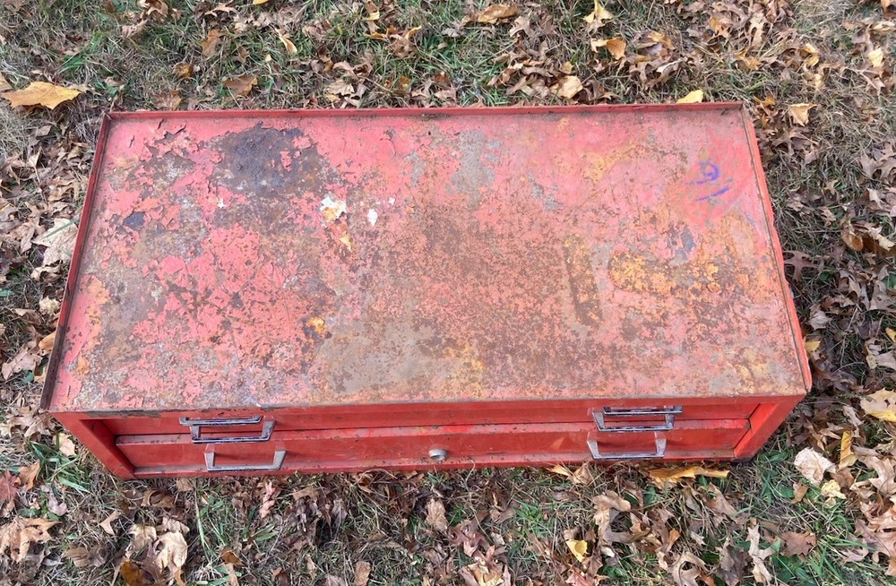 Vintage Original 1982 Matco Middle Intermediate Tool Stack Toolbox Box MB 903