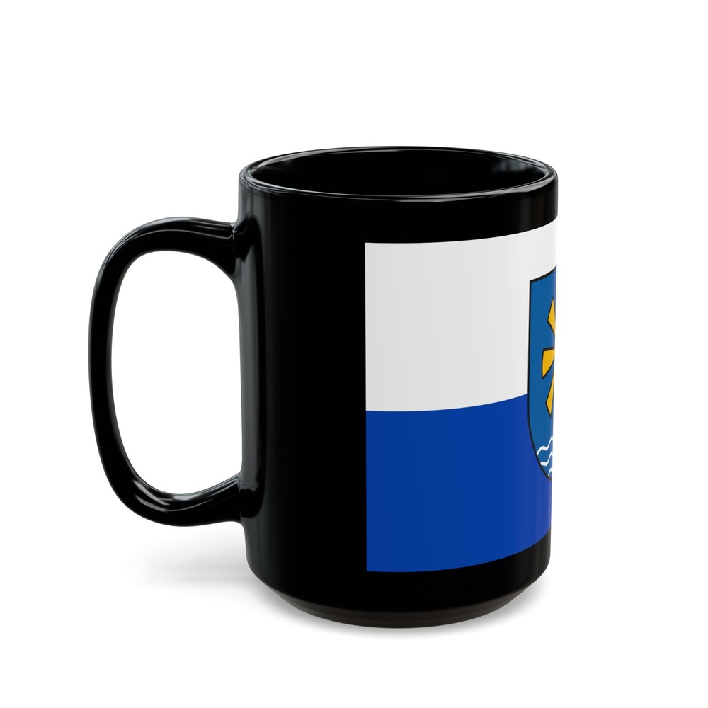 Flag of Bodenseekreis Germany - Black Coffee Mug