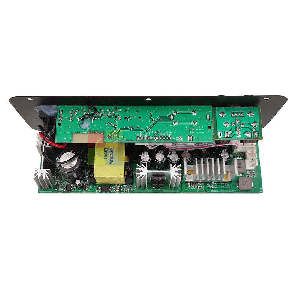 D100W Bluetooth Audio Amplifier Board Subwoofer Microphone input DC12 24V AC220V