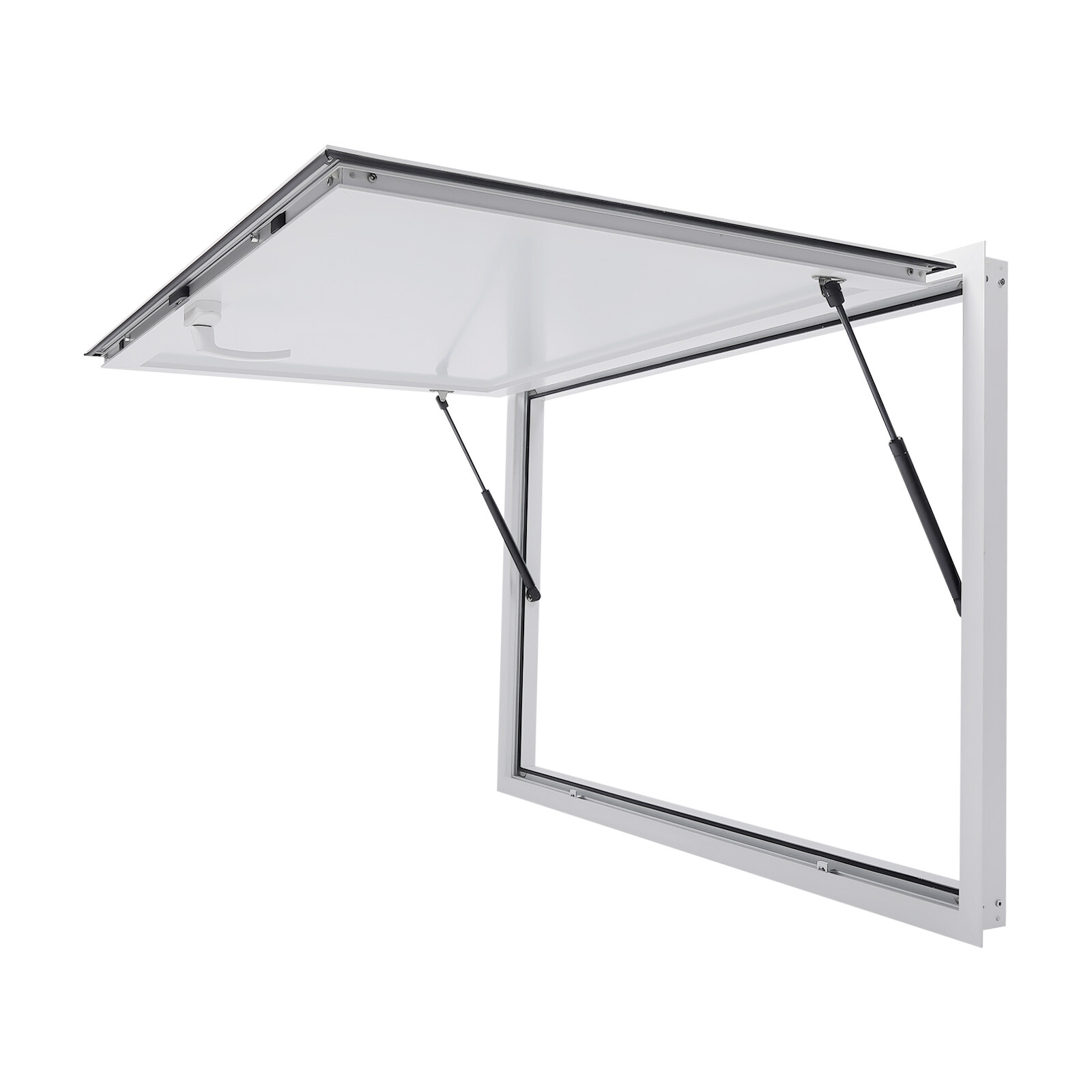 Food Truck Service Door Concession Stand Trailer Serving Window Awning White