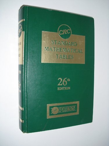 CRC Standard Mathematical Tables by William Beyer
