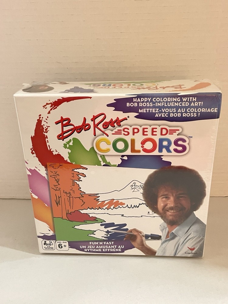 Bob Ross Speed Colors Mint Sealed