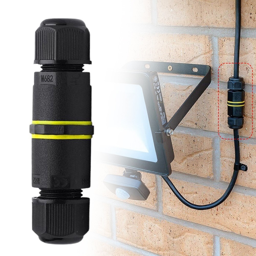 Adapter Cable Wire Connector 2/3Pin Electrical Cable Outdoor Lamp Connector