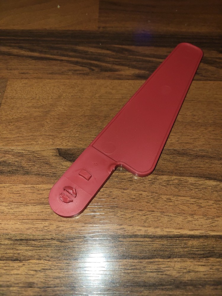 New Durable Red Plastic Flag Replacement For Missing Or Broken for Mailbox #PP10