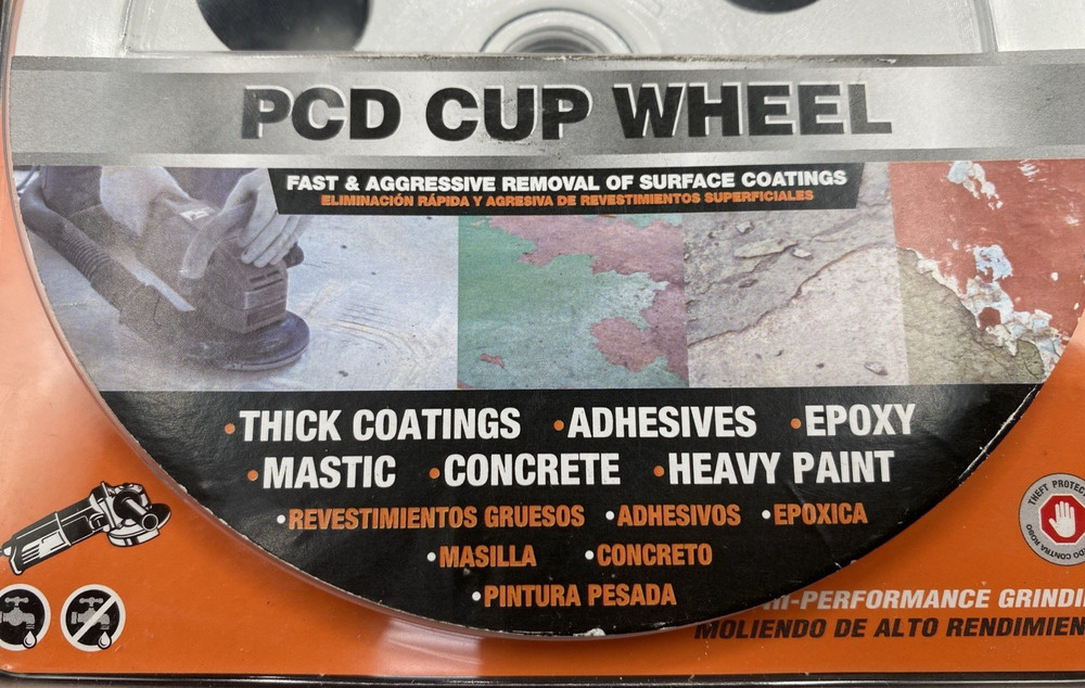 PCD Cup Wheel 5 in. RIDGID