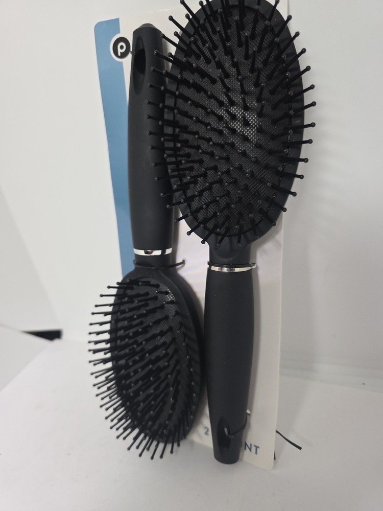 Oval Detangling Cushion Brushes 2 Pack