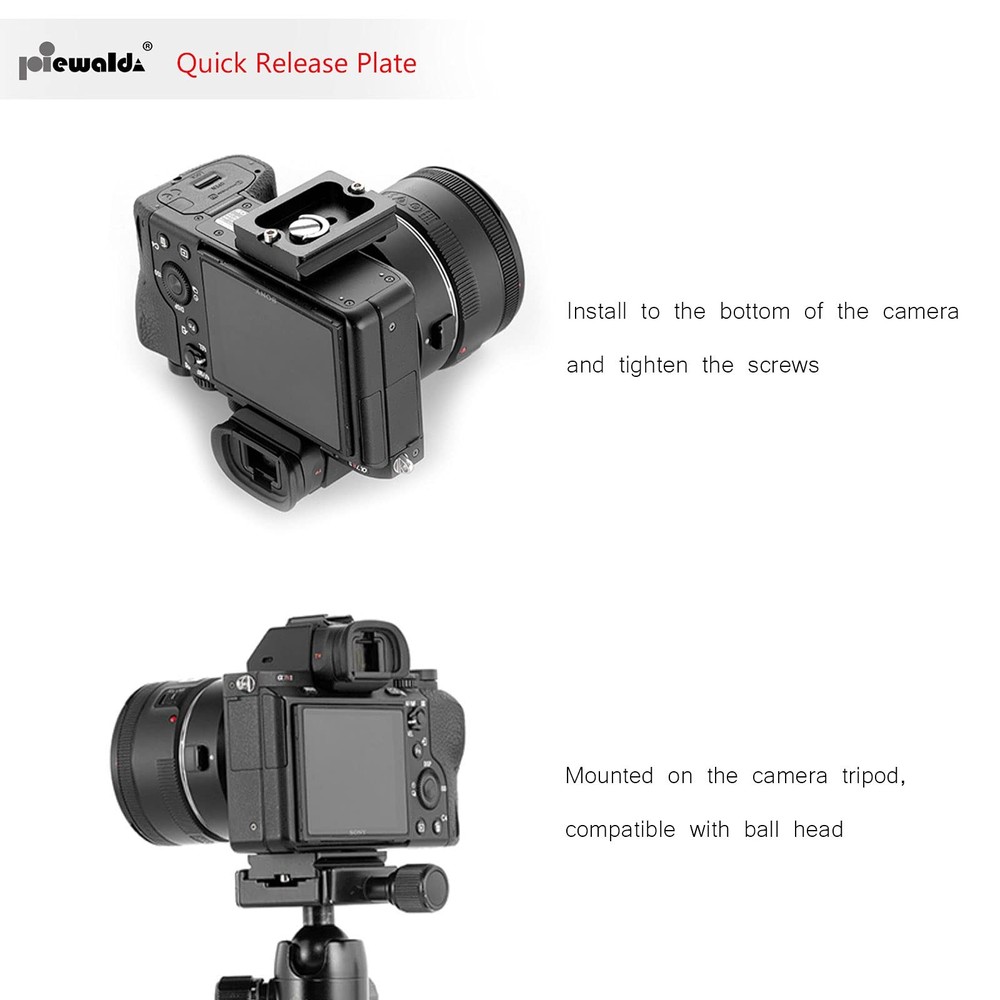 Niewalda Universal Tripod Quick Release Plate, PU-50, PU50