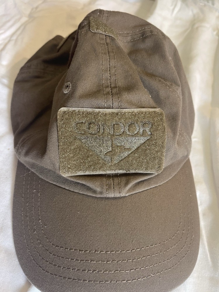 Condor Brown Ball Cap One Size Adjustable Patch TC-019
