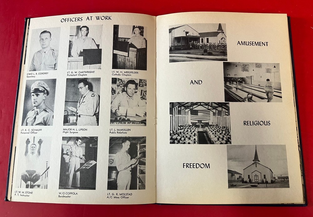 GOODFELLOW ARMY AIR FIELD PILOT CLASS BOOK 44-A