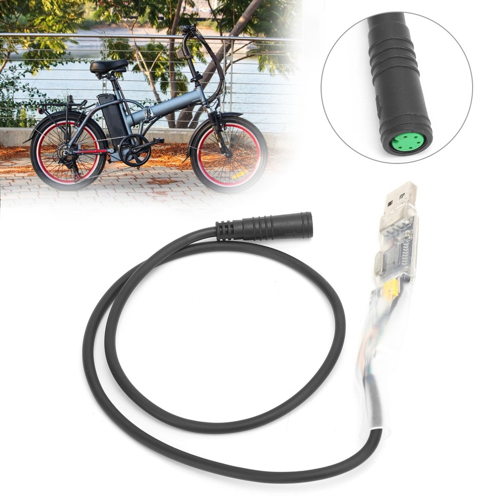 USB Programming Cable For Electric Bike Motor Change Parameters Easily For PAS