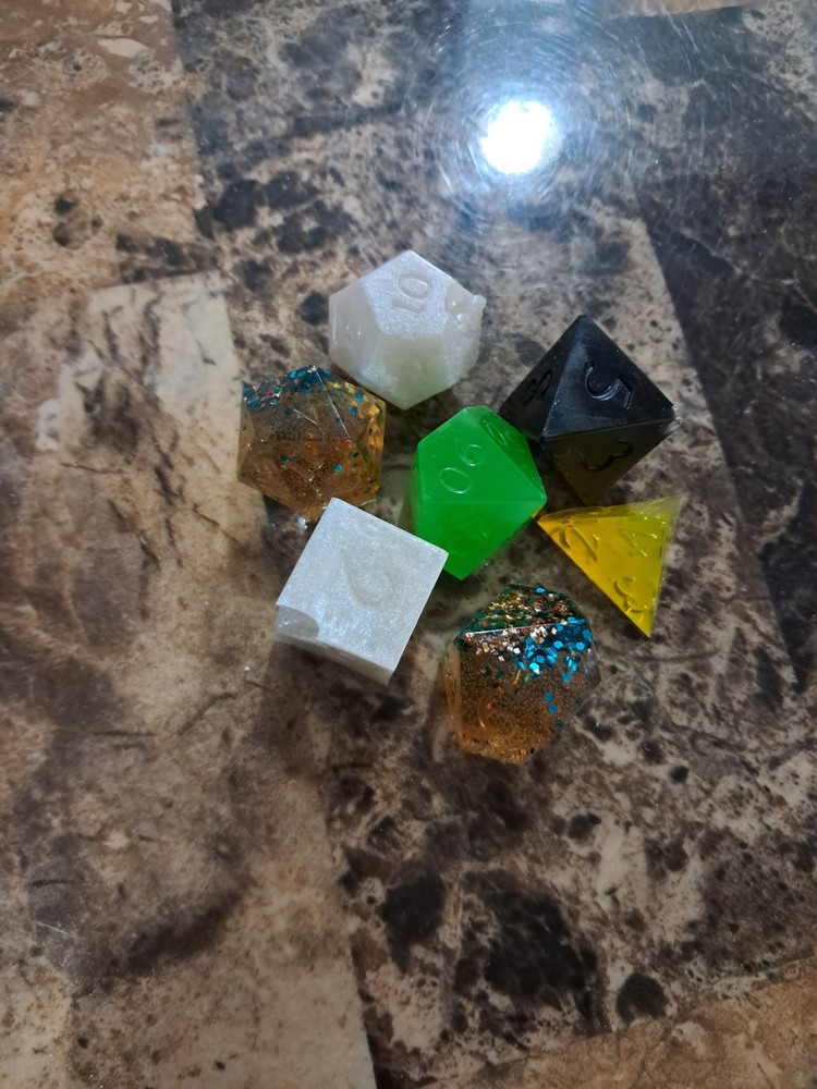 Dice Set Resin