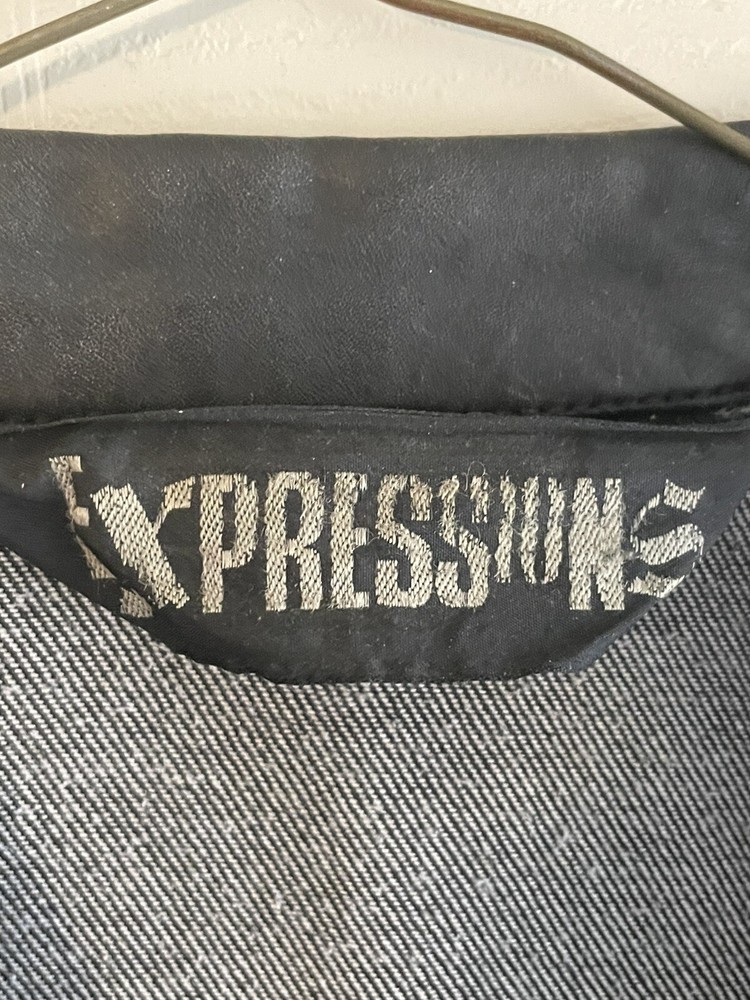 KISS LP JACKET XL RARE VINTAGE PATCH ACE FREHLEY NICE