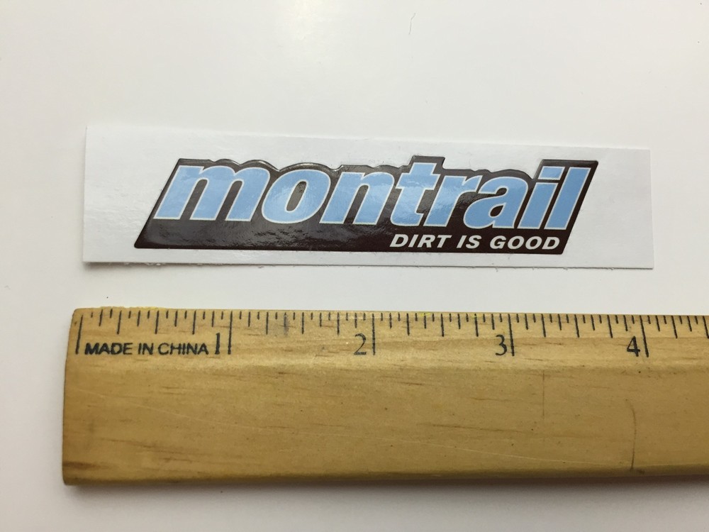 Montrail Sticker - Dirt Is Good