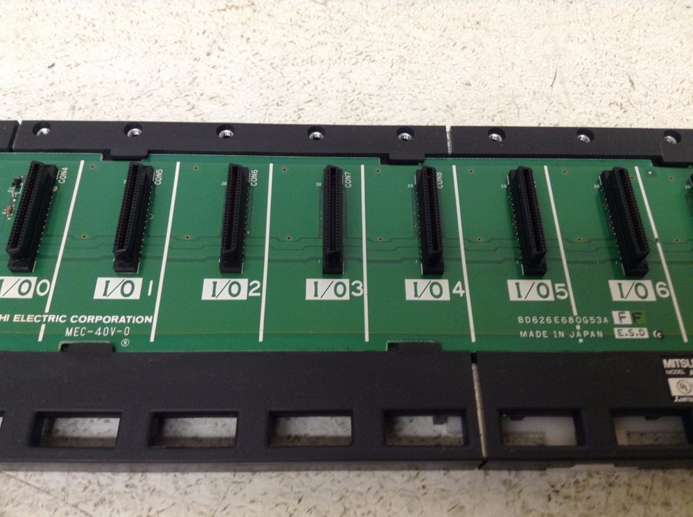 Mitsubishi Melsec A1S38B Rack Chassis Base Unit (TBI)