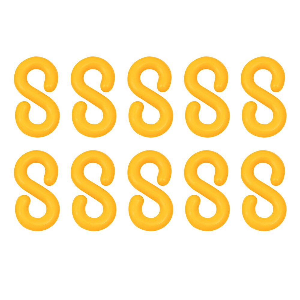 Portable 6pcs Parking Pole 33.5" Adjustable Delineator Post With Chains US ship