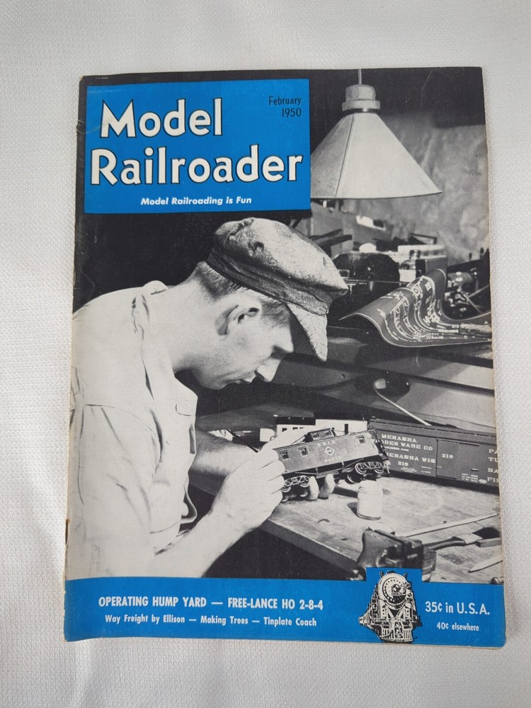 Model Railroader February 1950 Vol. 17 No. 2 (TF)