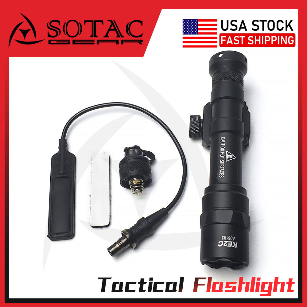 For M600B Flashlight with Remote Pressure Switch Controller for Rifle SOTAC US