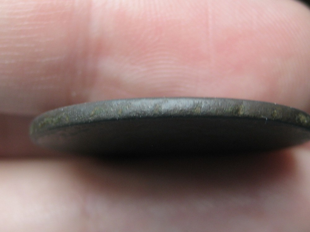 1797 Draped Bust Large Cent Penny- Crusty, Gripped Edge