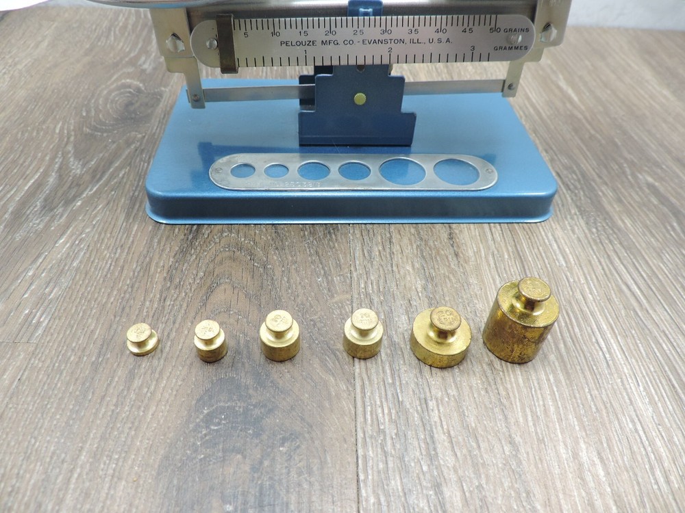 Pelouze Balance Scale w/Weights