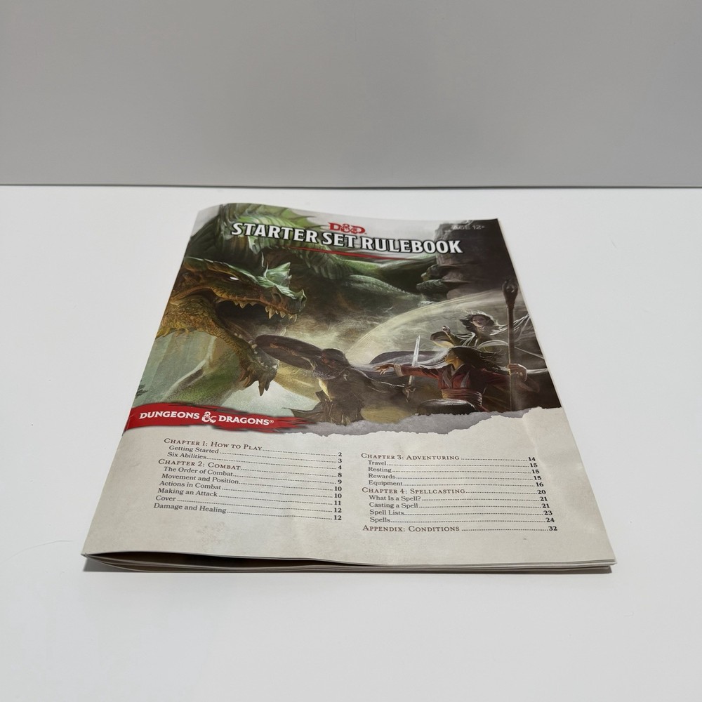 Dungeons & Dragons Starter Set D&D Strategy Game Not Complete