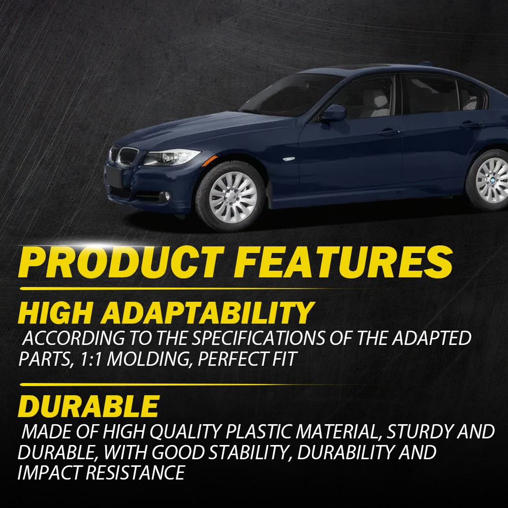 Passenger Side Inner & Outer Door Panel Handle Pull Trim Cover For BMW E90 328i