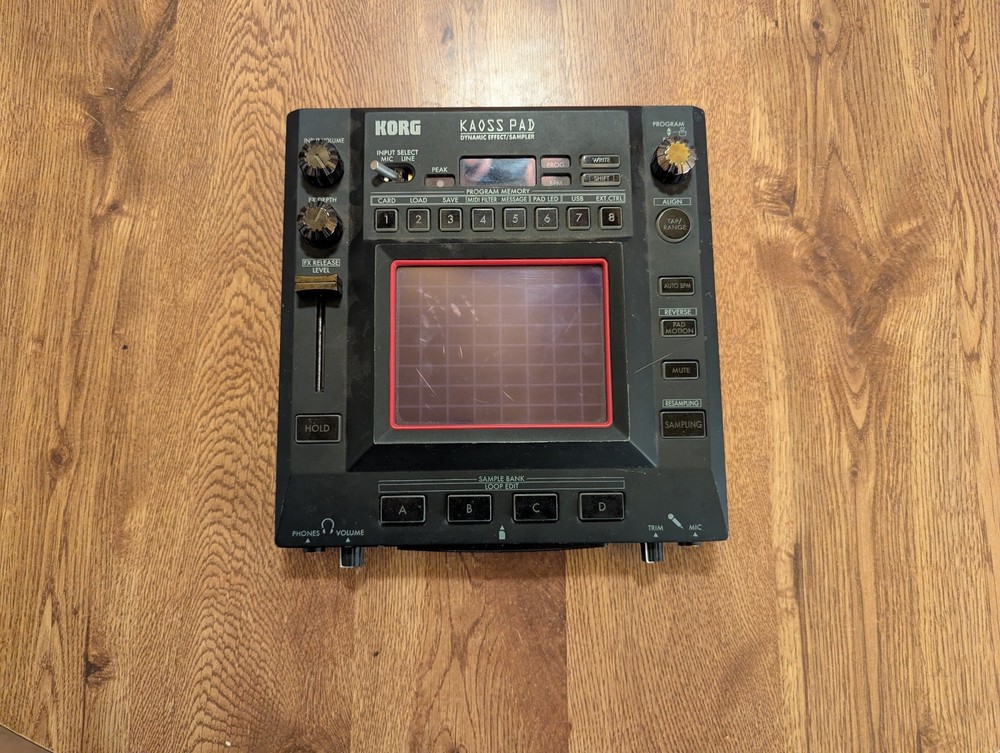 KORG Kaoss Pad KP3 Dynamic Effect sampler sequencer - USED, for PARTS