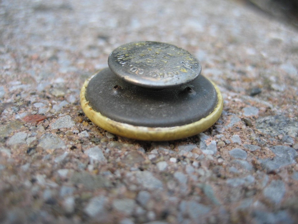 Vintage Aetna Cycles Bicycle Celluloid Button