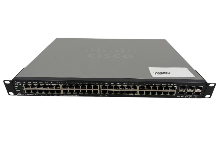 Cisco SG500X-48P 48-Port Gigabyte Ethernet PoE Stackable Switch