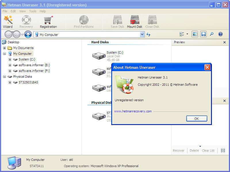 Hetman Data Recovery Pack 1 PC Lifetime