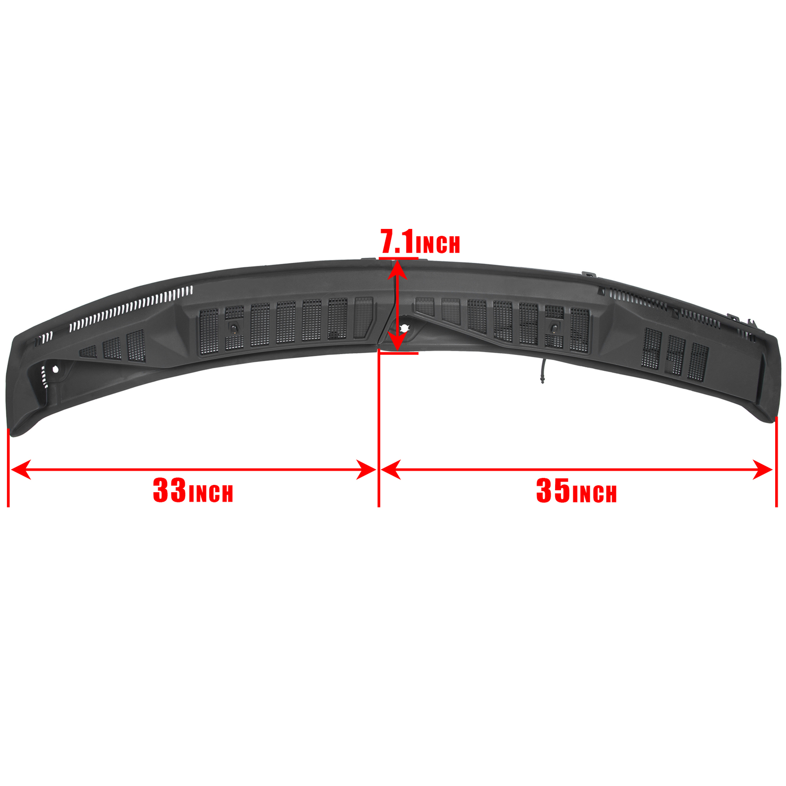 For 2015-2020 Ford F150 F-150 Windshield Wiper Cowl Grill Grille FL3Z15022A69A