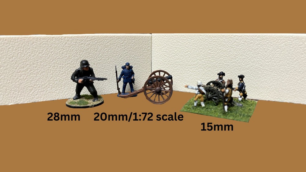 Alamo Outer Compound Wall 1/72 Scale (4pcs) Diorama, Gaming