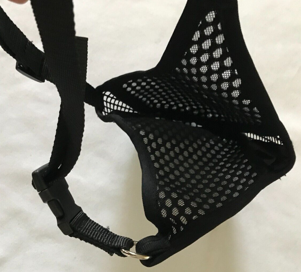 NEW Mayerzon DOG MUZZLE Soft Mesh Muzzle Size L Large