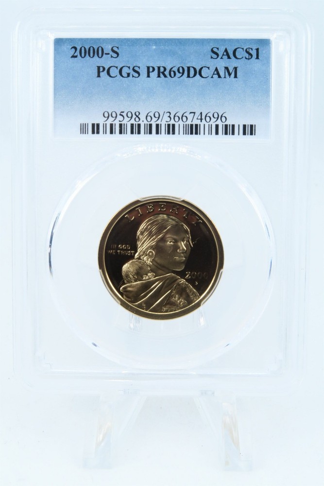 2000-S PCGS PR69DCAM Sacagawea Dollar Proof