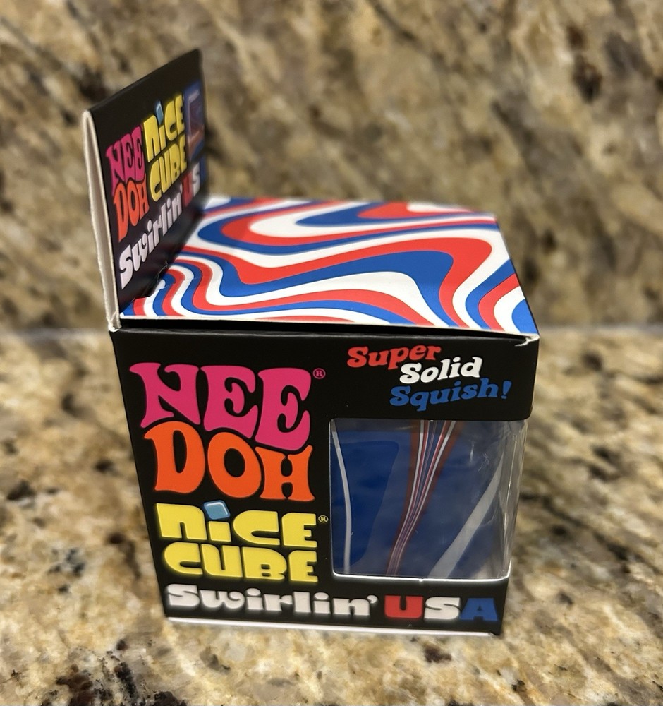 NeeDoh Nice Cube Swirling USA