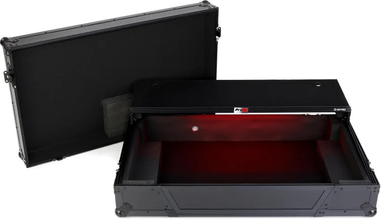 ProX Flight Case for AlphaTheta XDJ-AZ DJ System - Black with LEDs