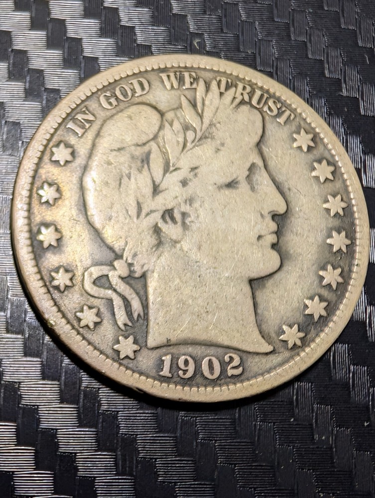 1902 Barber Half Dollar