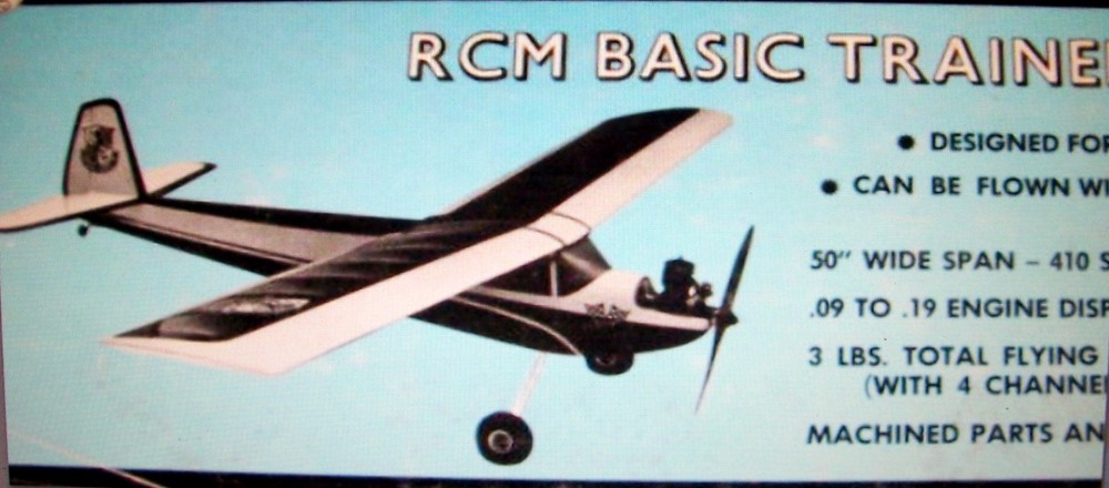 RCM BASIC TRAINER PLAN +BUILDING INSTRUCTIONS +BONUS to Build 50" RC Model Plane
