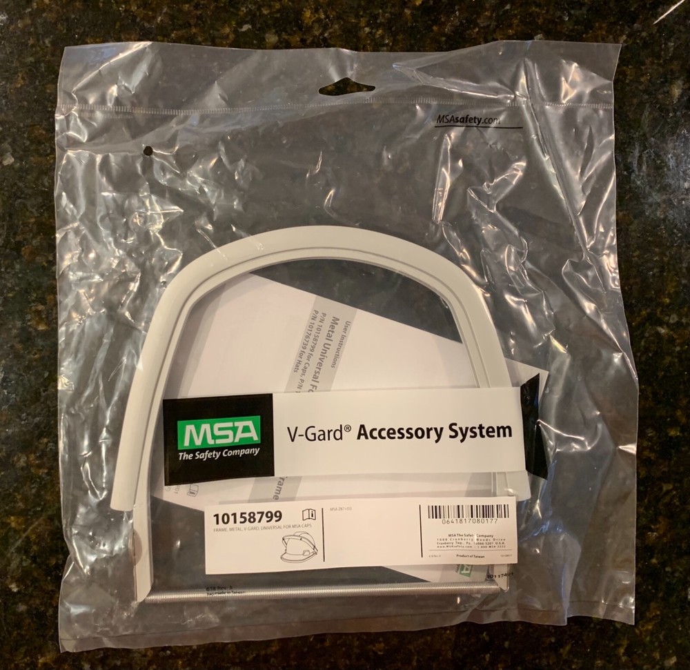 MSA 10158799 V-GARD FRAME - Metal Frame for MSA Caps