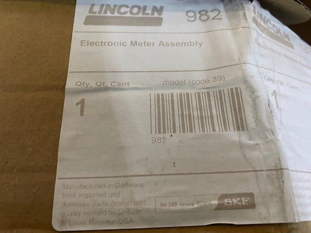 Lincoln ELECTRONIC METER FLEX ASSY 982