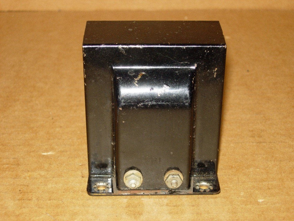 UNKNOWN MAKE AUDIO TRANSFORMER-1920s-PLATE TO PUSH-PULL GRIDS-TESTED OK