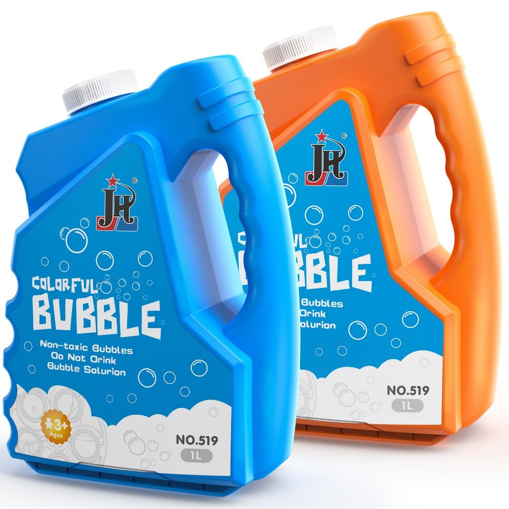 EagleStone 67oz Bubble Concentrate Solution – Makes 5 Gallons for All Bubble Toy