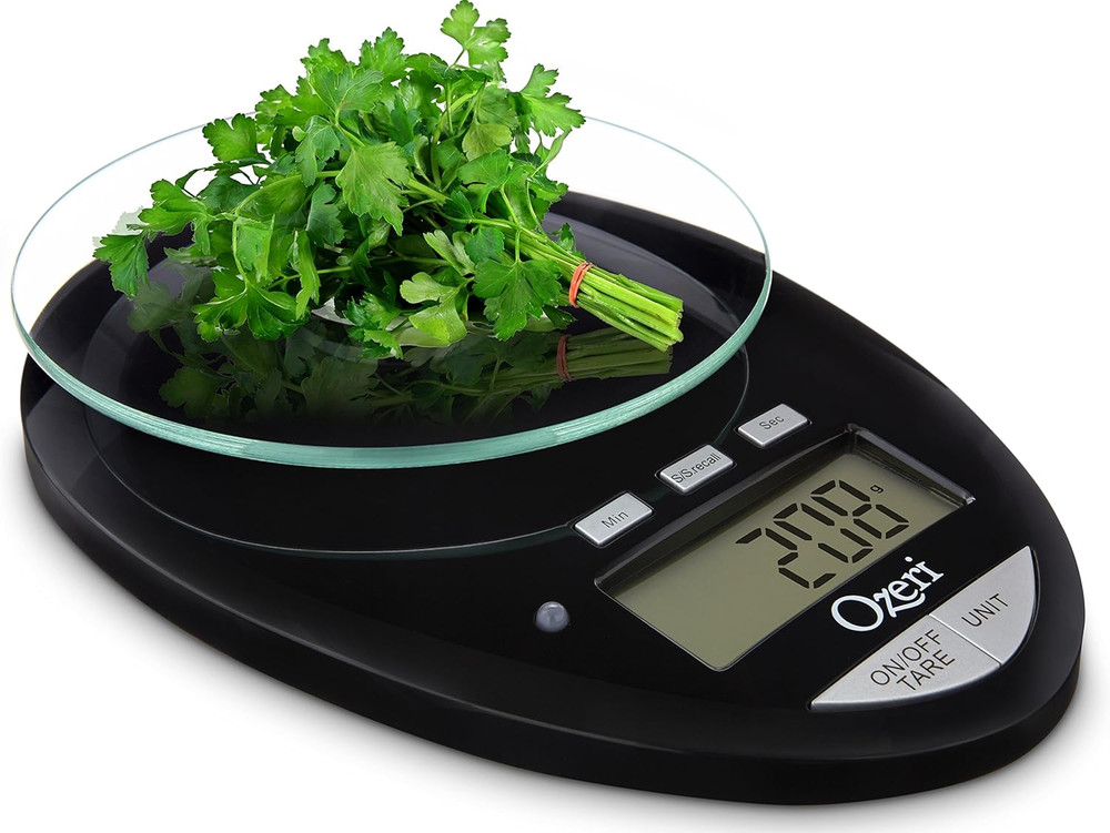 Pro II Digital Kitchen Scale with Removable Glass Platform and Countdown Kitchen