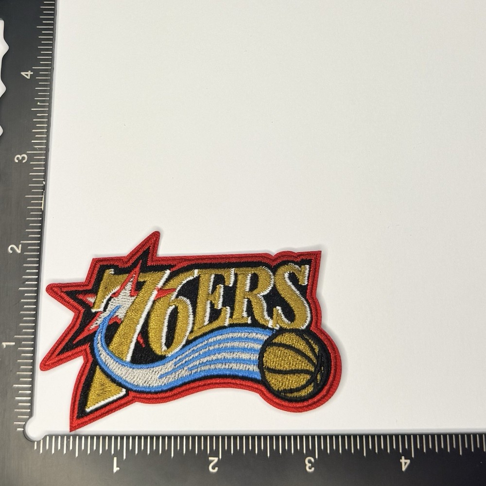 Philadelphia 76ers iron on patch Throwback Vintage