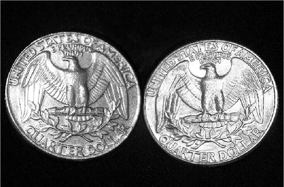 1986 & 1986-D Gem Uncirculated Washington Quarters -- 2 Pack